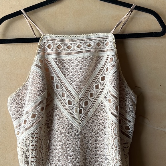 GREYLIN, Lua Lace Halter Neck Dress - Picture 6 of 9